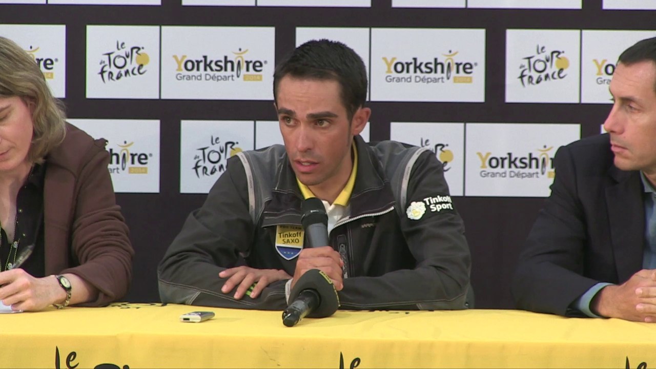 Tour de France 2014 - Alberto Contador : "Je serai meilleur sur ce Tour"