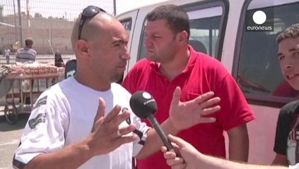 Tensión en los puestos de control de Cisjordania