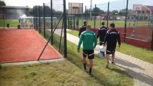 Παίκτες του Παναθηναϊκού μπαίνουν στο προπονητήριο (4/7)