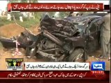 Dunya News - Sargodha: Traffic accident kills five of a family