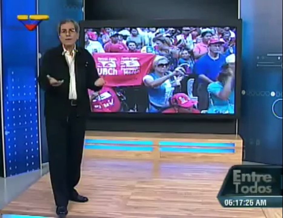 (Vídeo) Entre Todos con Luis Guillermo García del 04.07.2014 (1/3)