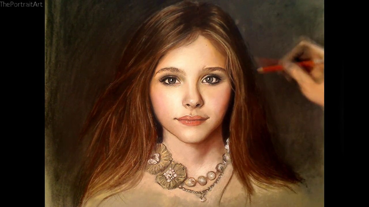Drawing Chloe Moretz