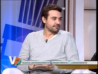 Pedro en Verano Perfecto en TeleDoce Uruguay - 04 de Julio
