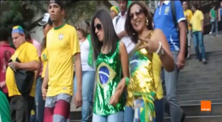 أجواء إحتفالية في الشوارع البرازلية قبل المواجهة الكولمبية