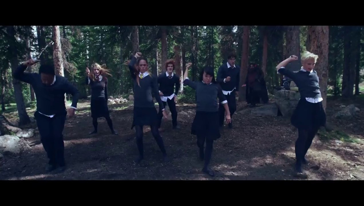 Harry Potter vs Twilight - grosse battle de danse.