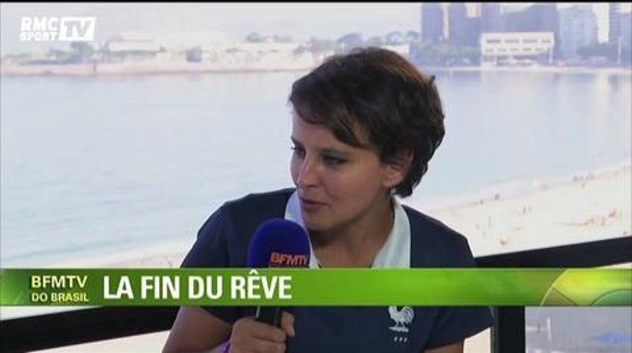 Football / Vallaud-Belkacem : "Les Bleus se sont battus jusqu'au bout" - 04/07