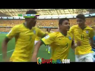 أهداف مباراة البرازيل 2 - 1 كولومبيا