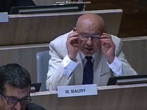 Georges Maury à propos de l'entretien des cimetières d'Algérie