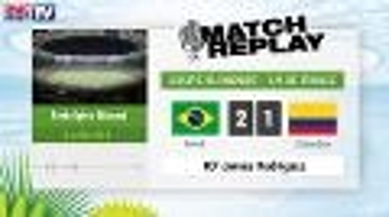 Brésil - Colombie : Le Match Replay avec le son...