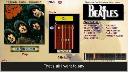 The Beatles - Michelle (No vocal)