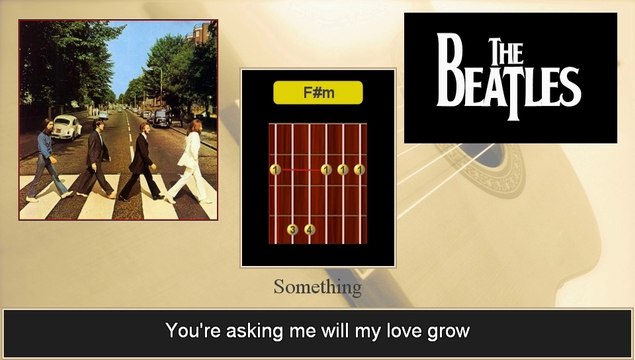 The Beatles - Something (Cover) (Karaoke, no vocal)