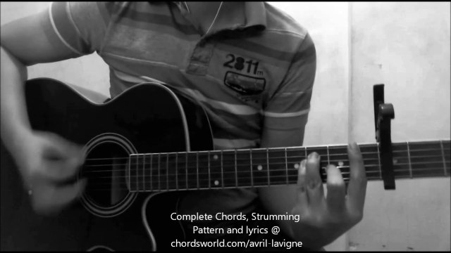 Hello Heartache Chords by Avril Lavigne - How To Play - chordsworld.com