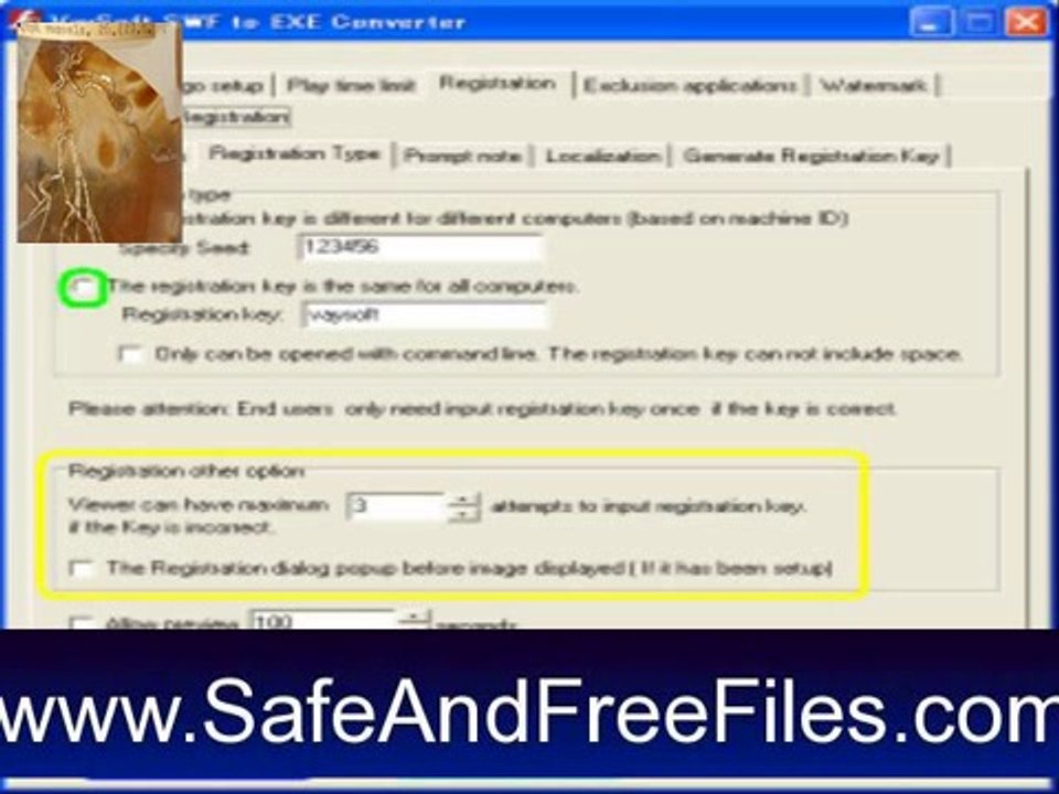 Download VaySoft SWF to EXE Converter 6.23 Product Key Generator Free