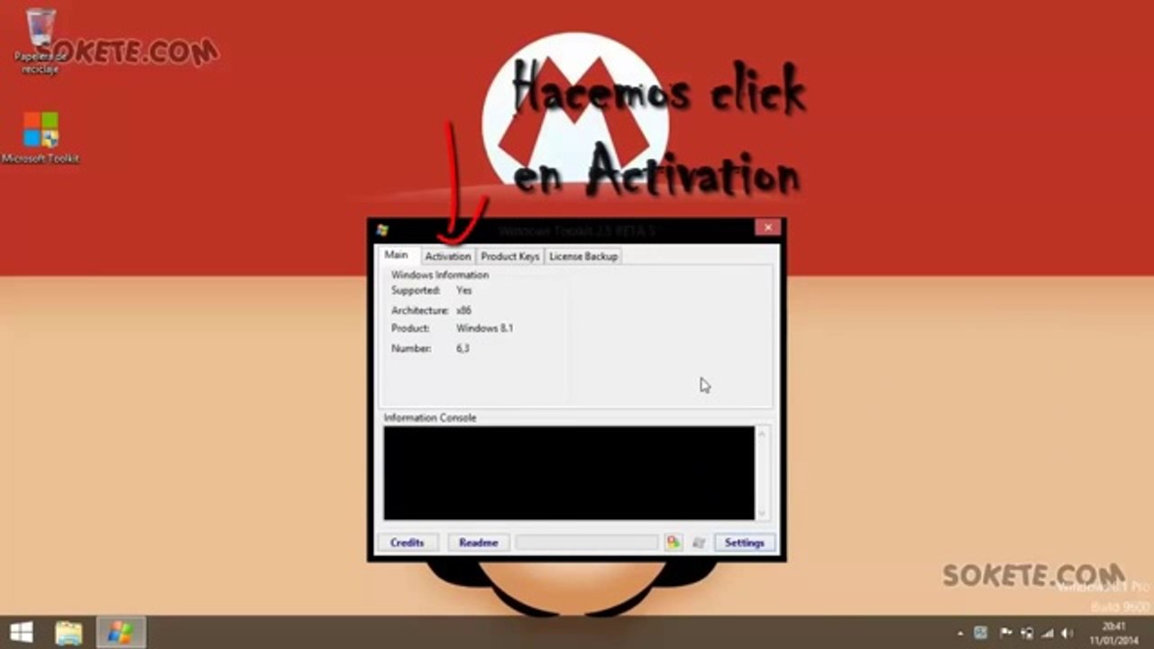 Activar Windows 8.1 (Microsoft Toolkit)