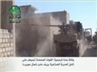 استمرار الاشتباكات بين المعارضة والجيش النظامي بحلب