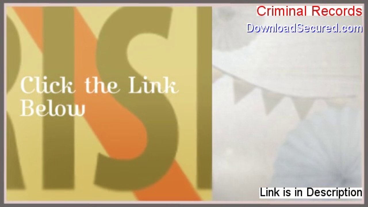 Criminal Records PDF Download (Get It Now)