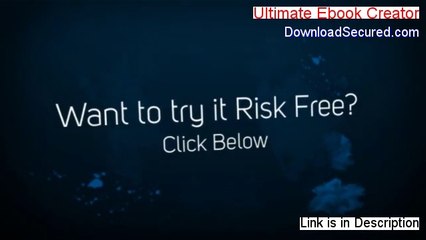 Ultimate Ebook Creator PDF Free [ultimate ebook creator 2014]