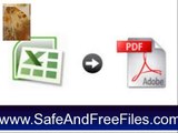 Download Xls to PDF 3.0 Product Key Generator Free