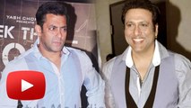 Govinda REFUSING Salman Khan's Film ?