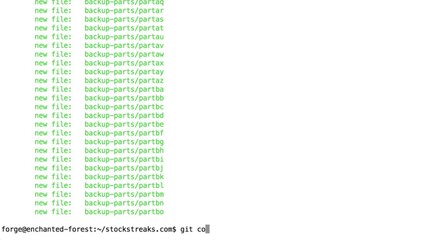 How to upload files larger than 50mb to Github with "split"