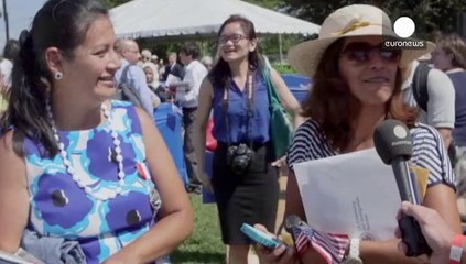 ABD Bağımsızlık Günü'nü yeni vatandaşlarıyla kutluyor