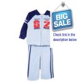 Cheap Deals Baby Togs Newborn Boys 2 Piece Blue Basketball Hoodie Pants Track Jog Suit Set Review