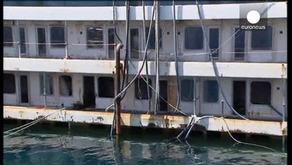 Los carabineros publican un vídeo de las entrañas del Costa Concordia