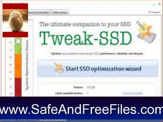 Download Tweak-SSD 1.0.2 Serial Code Generator Free
