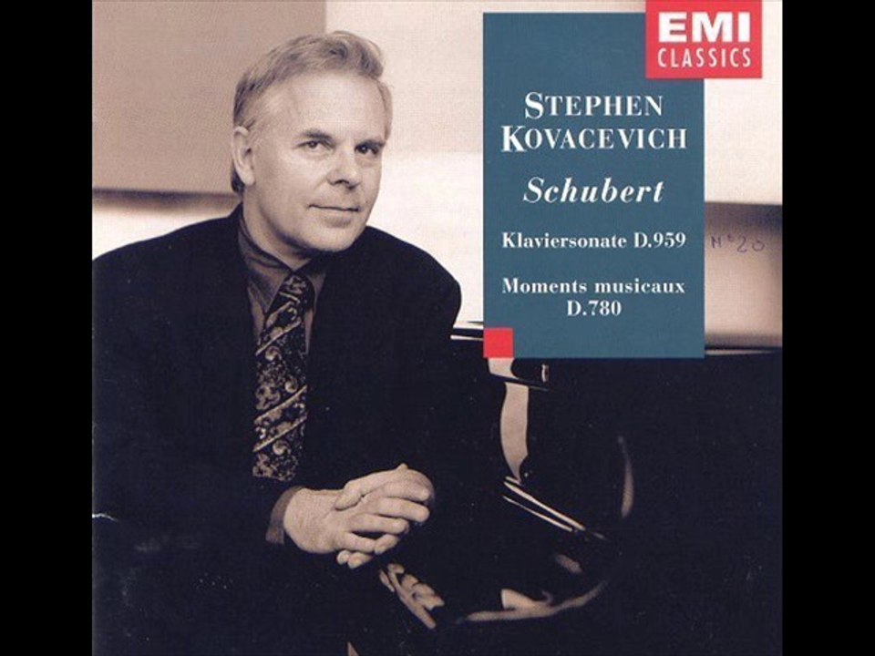 Schubert - Piano Sonata D 959, Andantino (Kovacevich)
