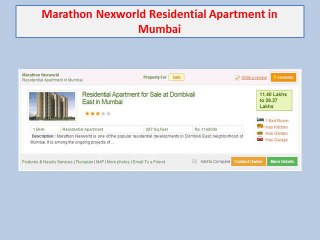 flats for sale in dombivali
