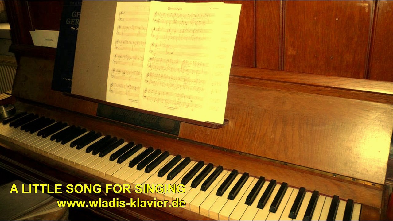 A LITTLE SONG FOR SINGING (Klavier, Solo)