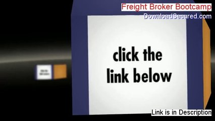 Freight Broker Bootcamp PDF Free (Download Now)