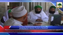 News 02 July - Maulana Syed azmat ali Noori visiting the global Madani Markaz Faizan e Madina (1)