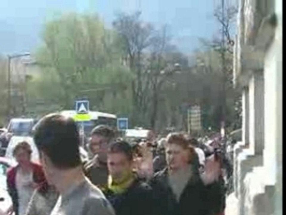 4 Avril Grenoble -Manif Anti Cpe - Clip