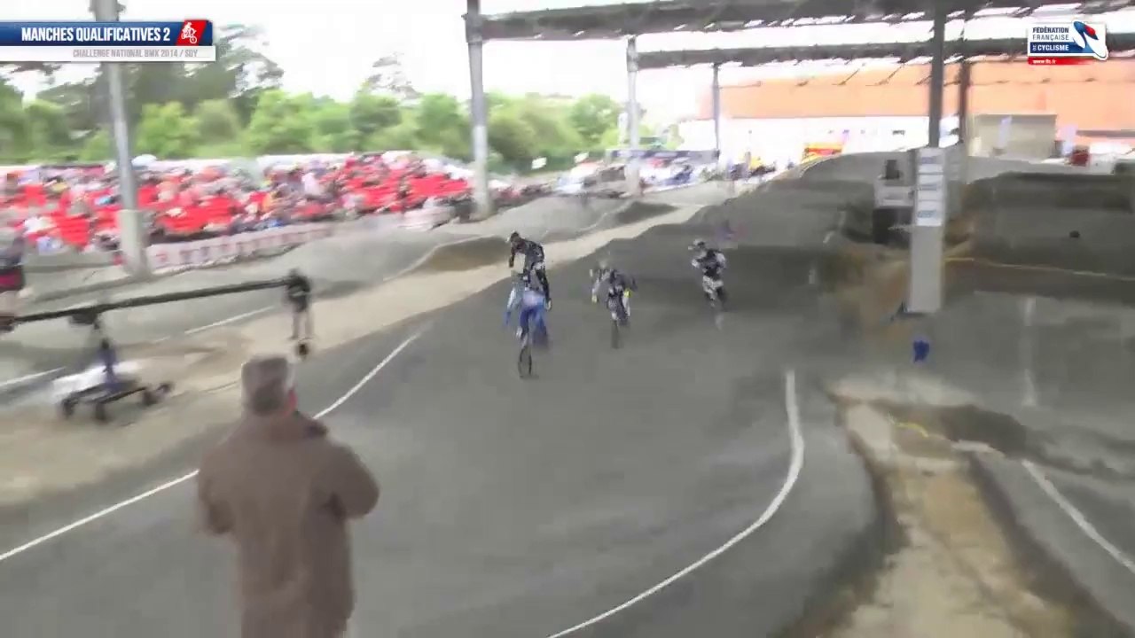 REPLAY MANCHES 2 A CHALLENGE NATIONAL BMX 2014 SAINT-QUENTIN EN YVELINES
