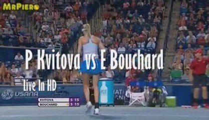 Final Kvitova vs Bouchard