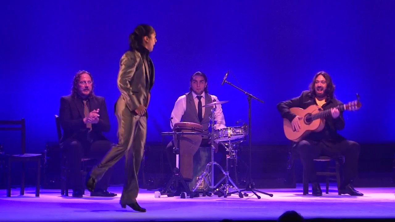 Farruquito et les jeunes talents du baile sur la scène d'Arte Flamenco