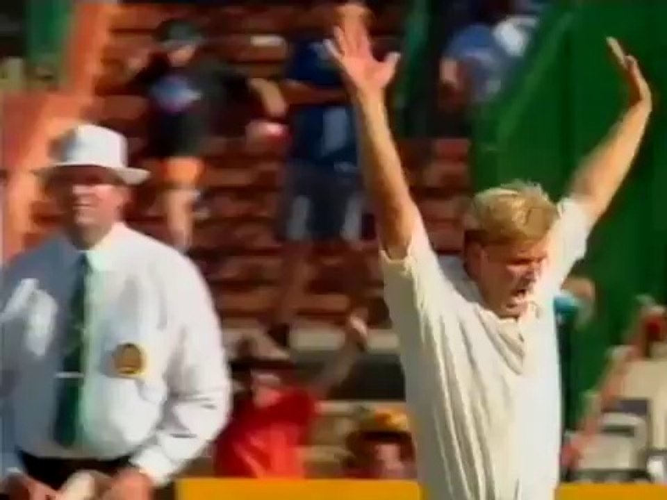 Shane Warne bamboozles Gary Kirsten Classic leg spin Australia v South Africa at Adelaide 1993 94