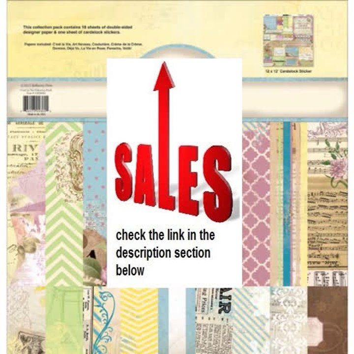 Best Deals Bo Bunny C'est la Vie - C'est la Vie 12x12 Collection Pack Review