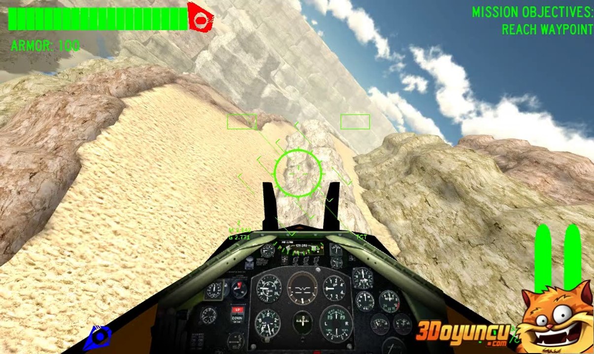 3D Savaş Uçağı Pilotu - 3D Oyunlar - 3D Uçak Oyunları