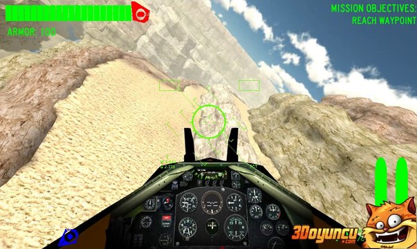 3D Savaş Uçağı Pilotu - 3D Oyunlar - 3D Uçak Oyunları