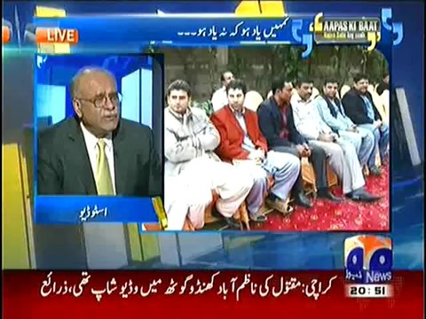 Najam Sethi Blasts on PTI Chairman Imran Khan and Showing how he is a U-Turn Khan