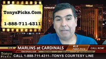 MLB Pick St Louis Cardinals vs. Miami Marlins Odds Prediction Preview 7-5-2014