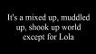 The Kinks Lola with Lyrics