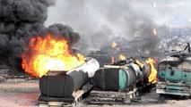 Talibãs incendeiam 200 caminhões-tanque perto de Cabul