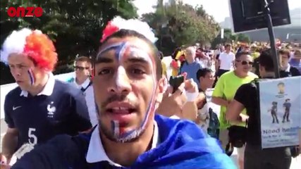 Road trip au Brésil : le match France - Allemagne, partie 1