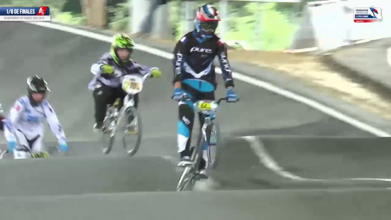 REPLAY 1/8 DE FINALES CHAMPIONNATS DE FRANCE BMX 2014 SAINT-QUENTIN EN YVELINES