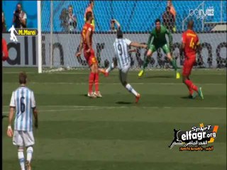 هدف الأرجنتين الأول في بلجيكا لهيجوين 1-0 | تعليق رؤوف خليف