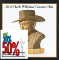 Best Rating 20 of Hank Williams' Greatest Hits Review