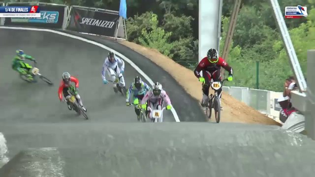 REPLAY 1/4 DE FINALES CHAMPIONNATS DE FRANCE BMX 2014 SAINT-QUENTIN EN YVELINES